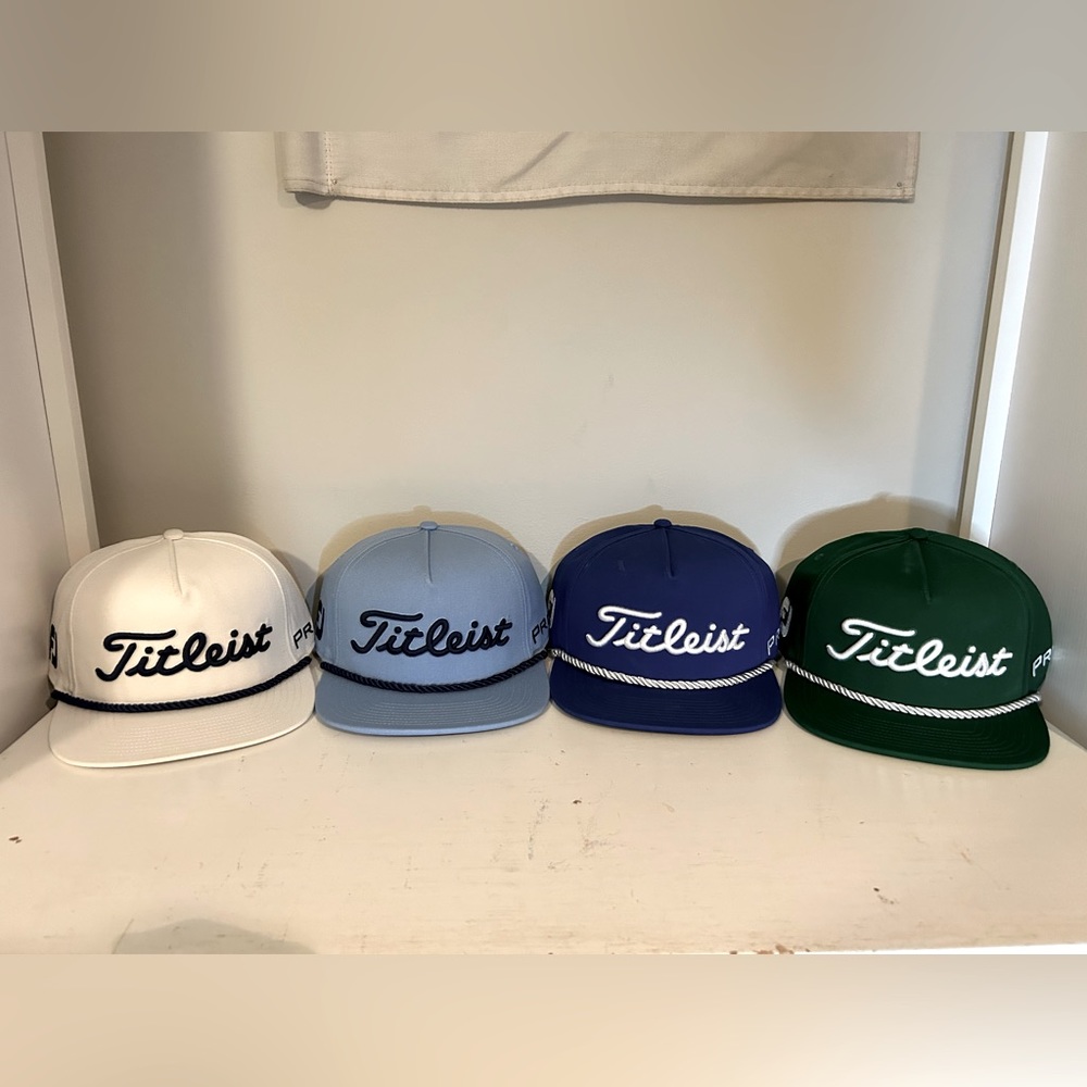 Titleist FootJoy Tour Issue Rope Hats